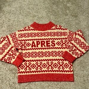 APRES ski sweater